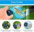 Aquarium Mini Magnetic Scrubber Scraper Small Fish Tank Cleaner Nano Glass Aquarium Cleaning Tools with Super Strong Magnet...