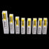 AUTOTOOLHOME 1/8" 3/16" 1/4" 5/16" 3/8" 1/2" high Speed Steel HSS 4 Flute Straight End Mill Cutter 5/32" 1/16" Set of 8...