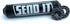 SEND IT Handlebar Pad with FREE GRIP DONUTS - Universal Fit for Dirt Bikes and ATVs Crossbar (BLACK, Round)...