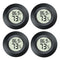 4 Pack Mini Digital Hygrometer Thermometer Gauge, Indoor Outdoor Temperature Humidity Meter for Greenhouse Humidors Incubators Reptile Terrarium J...