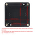 LeMotech Electrical Box ABS Plastic Project Box IP65 Waterproof Junction Box Project Case Universal Enclosure for Electronics Black 2.48x 2.28x 1....