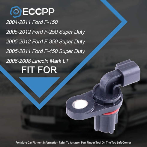 ECCPP Rear Left Right ABS Wheel Speed Sensors Compatible with 2004-2011 for Ford F-150,2005-2012 for Ford F-250/F-350 Super Duty,2005-2011 for For...