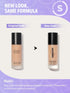 SHEGLAM Full Coverage Foundation Makeup Long Lasting Waterproof Matte Dewy Liquid Foundation - Golden...