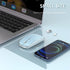 Wireless Mouse Chargeable Portable Silent Wireless Mouse USB and Type-C Dual Mode Wireless Mouse 3 adjustable DPI for Laptop, Mac, MacBook, Androi...
