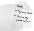 Clear Dry Erase Board Sticker - 10 Sheets of A4 - Transparent Self Adhesive White Board Sticker - Clear Dry Erase Board for Refrigerator, Desk, Of...