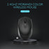 ONE-UP Wireless Mouse, 2.4G Silent Mouse, Computer Mouse with USB Nano Receiver for Laptop, Chromebook, PC, Mac, Windows and School Work (Black)...