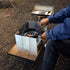 Folding Outdoor Stove Windscreen, 10 Plates Aluminum Camping Windshield, Portable Compact Windproof Cooker Wind Screen, Lightweight Burner Shield ...