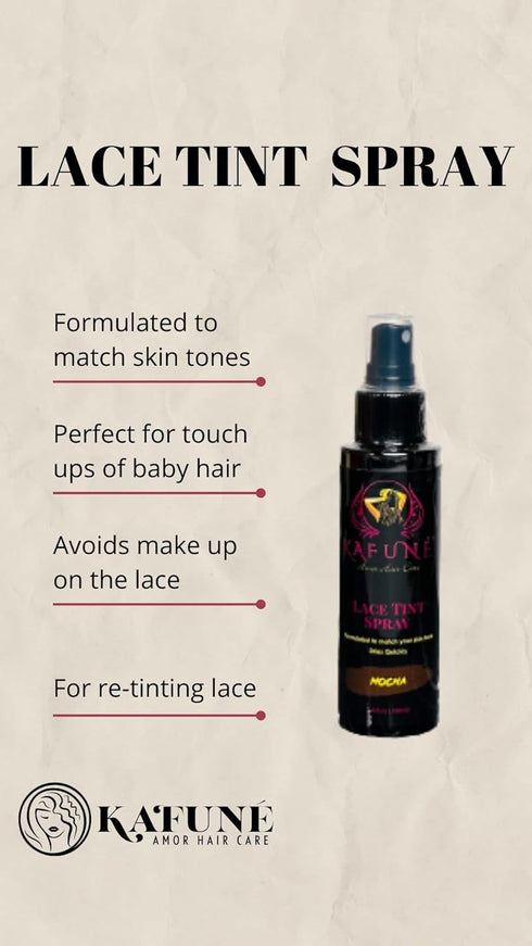 Lace Tint Spray for Wigs - Quick Lightweight Hair-Friendly Wig Tint Lace Spray for Melting Lace and Matching Complexion - for HD, Swiss, French La...