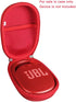 Hermitshell Hard Travel Case for JBL Clip 4 / JBL Clip 5 Portable Mini Bluetooth Speaker (Red)...