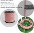 Pamir Tong 5mm Faux Suede Leather Cord String for Jewerly Making 40 Yards Pink Bracelet Cords Flat Thin Leather Lace Thread for Necklace-Chocker &...