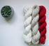 Lotus Yarns Swan Lake Lace Weight 50% Cashmere 40% Fine Wool 10% Angora Blended Hand Knitting Yarns for Comfortable Baby and Adult Clothing for Fa...