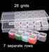 Diamond Painting Storage Containers,Plastic Organizer Boxes Diamond Art Accessories and Tools with Label Stickers for DIY Art Craft, Nail Diamonds...