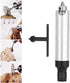 Hilitand Flexible Shaft Handpiece, Stainless Steel Handpiece Chuck Shaft Angle Grinder Tool Handle Key Drill Chuck, Power Tool Attachments, Hilita...