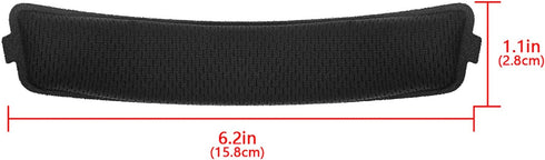 Geekria Mesh Fabric Headband Cover Compatible with Logitech G633/ G933/ G633S/ G933S/ G533/ G935/ G635 Headphones, Replacement Repair Part, Easy D...