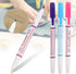 3Pcs Fabric Marker Pen, Double Head Water Erasable Pen for Sewing Art DIY Tracing Embroidery Supplies...