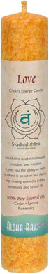 Aloha Bay Chakra Pillar Candle Love Candle...