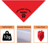 Emotional Support Animal Dog Bandana Funny Dog Bandana Puppy Bandana Triangle Bibs Scarf Accessories for Small Medium Dogs Pets...