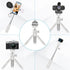 Extendtable Selfie Stick Tripod for Gopro & Cell Phone & Camera, Mini Tripod with Gopro Adapter & Phone Holder, Portable Vlog Travel Selfie Phone ...