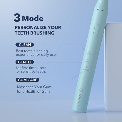 Sonic Electric Toothbrush for Adults and Kids, 40,000 VPM Power Toothbrush, 1.5H Fast Charge Ultrasonic Electric Toothbrushes with 2 Minutes Smart...