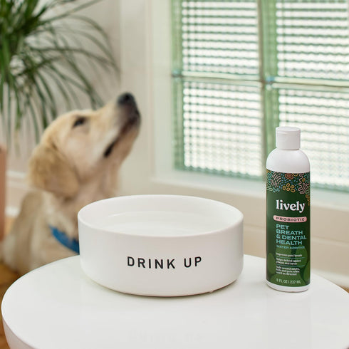 Lively Pet Breath & Dental Health Water Additive...