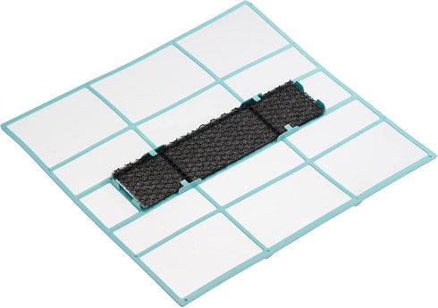 PATIKIL 11.81" x 11.02" Air Conditioner Air Filter, Plastic Air Filtering Screen Replacement with Air Filter Foam for HVAC, Blue Black...
