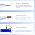 2PCS Dental Picks Portable Dental Tooth Picks Teeth Stain Remover Reusable Teeth Eraser Mini Travel Plaque and Tartar Remover Dental Tool Set Teet...