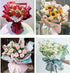 XICHEN 20 Sheets/Double-Sided Colors Flower Wrapping Paper,Waterproof Florist Bouquet Paper,DIY Crafts,Different Double-Sided Colors 58 x 58cm(22....
