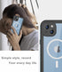 for iPhone 14 Plus Waterproof Case - Shockproof, Dustproof, Built-in Screen Protector, Magnetic Ring, 6.7" (Teal)...
