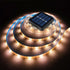 Solar Strip Lights Outdoor LED Outdoor Tape Lights Waterproof 20FT 180LED Rope Cuttable for Wrap Outside Pool Christmas Back Lighting Stair Step (...