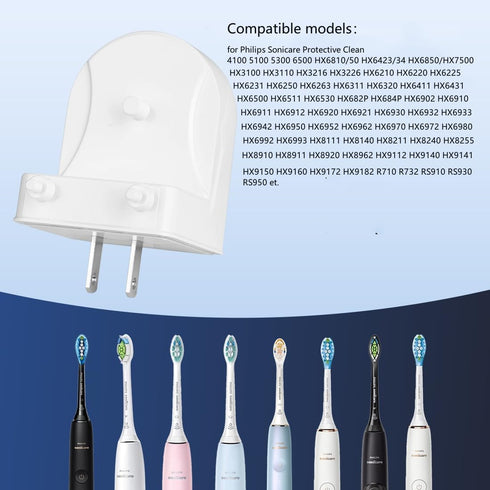 Wall Charger for Philips Sonicare Electric Toothbrush, Wireless Electric Toothbrush Wall Charger for Philips Sonicare HX6100/ HX3000/ HX6000/ HX80...