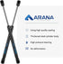 ARANA C16-03795 Gas Struts 12 inch, C16-09903 12 inch 24LB/107N Gas Shock Spring Lift Supports for Leer are Camper Shell Topper Window Truck Canop...