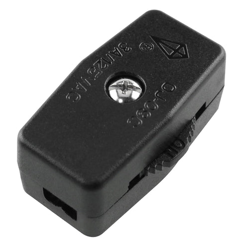 Inline Rotary Cord Switch Replacement Gear Rotary Switch Direct Plug-in Light Wire Switch for 18/2 SPT-2 Lamp Cord...