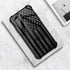 Case for iPhone 7/8/SE2, American Flag Design, Tempered Glass + Soft Silicone TPU Shock Protection...