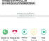 3.5mm White Headset with Microphone, Volume Control, and Call Answer End Button for AUX, PCs, Tablets, and Cell Phones in The Office, Classroom or...