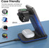 Minthouz Wireless Charger, 3 in 1 Fast Wireless Charging Station with 20W Adapter for Multiple Devices Apple Watch, AirPods, Wireless Charger Stan...