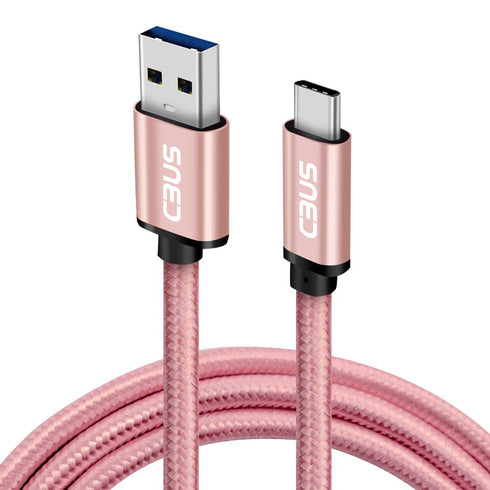 CBUS 6ft Heavy-Duty Braided USB C Charger Cable Compatible with iPhone 15/Pro/Max, iPad Pro, iPad Air (2022/2021/2020) Samsung Galaxy Tab S8/S8+/S...
