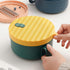 Microwave Ramen Bowl Ramen Cooker with Handles Noodle Bowls with Lid and Chopsticks Dishwasher Safe for Home Office College Dorm Room(Yellow & Gre...