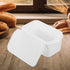 Mipcase Butter Dish with Lid, Plastic Butter Keeper Container 700ml Cheese Storage Containers for Kitchen...