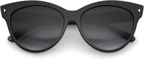 zeroUV - Oversize Vintage Mod Womens Fashion Cat Eye Sunglasses 59mm...
