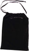 12 x 15 Drawstring Velvet Bag - Black...
