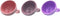 SHIDOW Pen Brush Washer, Silicone Washing Bucket, Silicone Brush Bowl Clean, Watercolor Painting Water Cup for Acrylic Oil Painting (Purple, Pink,...