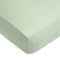 American Baby Company 100% Natural Cotton Fitted Crib Sheet 52" x 28" - Soft, Breathable, Hypoallergenic & Gentle Toddler Bed Sheet, Celery, Neutr...