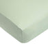 American Baby Company 100% Natural Cotton Fitted Crib Sheet 52" x 28" - Soft, Breathable, Hypoallergenic & Gentle Toddler Bed Sheet, Celery, Neutr...