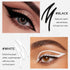 2 Pcs Black + White Eyeliner Pencil, Professional Mechanical Eyeliner Pencil, Eye Brightener, Color Stay Eye Makeup with Built-in Sharpener, Water...