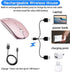 Bluetooth Mouse for iPad Pro iPad Air Bluetooth Wireless Mouse for MacBook pro MacBook Air Mac Laptop Chromebook Windows Notebook MacBook HP PC DE...