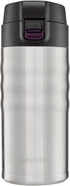 Kyocera MB-12F SS 12oz. Ceramic Coated Interior, Double Wall Vacuum Insulated, Stainless Steel Travel Mug-Stainless Steel...