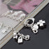 S925 Silver Thirteen Hanging Pieces Bracelet For Women Gift Bracelets & Bangles Jewelry...