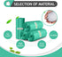 2 Gallon 80 Counts Strong Trash Bags Garbage Bags by Teivio, Bathroom Trash Can Bin Liners, Small Plastic Bags for home office kitchen, Green...