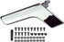 Left Side Chrome Inside Interior Door Handle Repair Kit for Mercedes W204 X204 W204 C-Class (Sedan & Wagon) 2008, 2009, 2010, 2011, 2012, 2013, 20...
