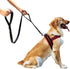 Dog Leash 5ft Long - Traffic Padded Two Handle - Heavy Duty - Double Handles Lead for Control Safety Training - Leashes for Large Dogs or Medium D...